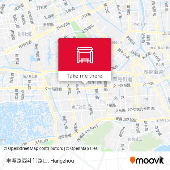 丰潭路西斗门路口 map