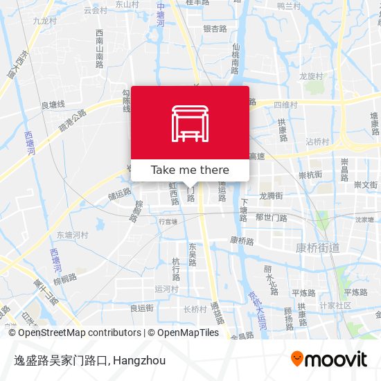 逸盛路吴家门路口 map