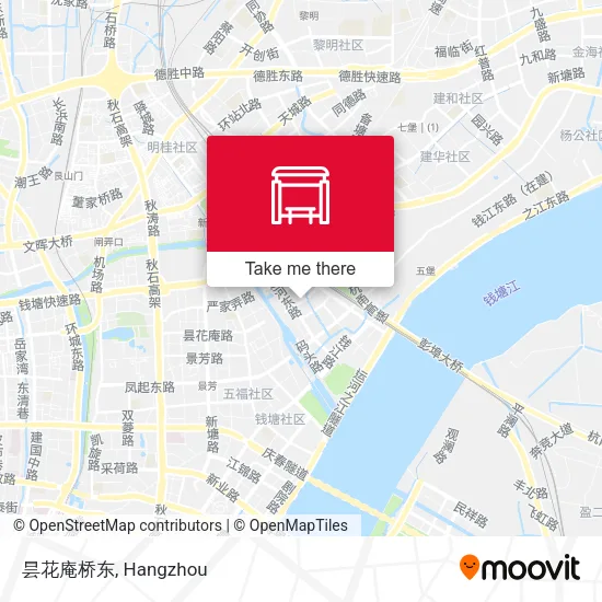 昙花庵桥东 map