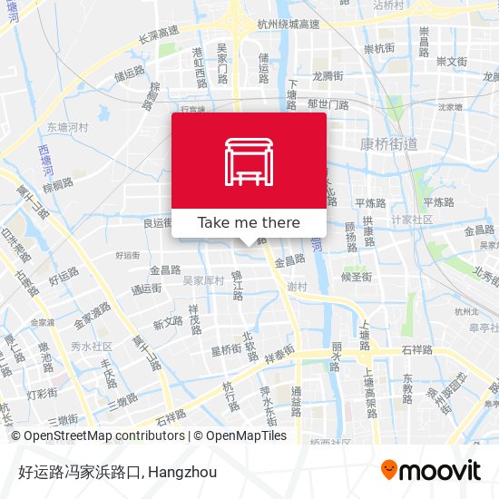 好运路冯家浜路口 map