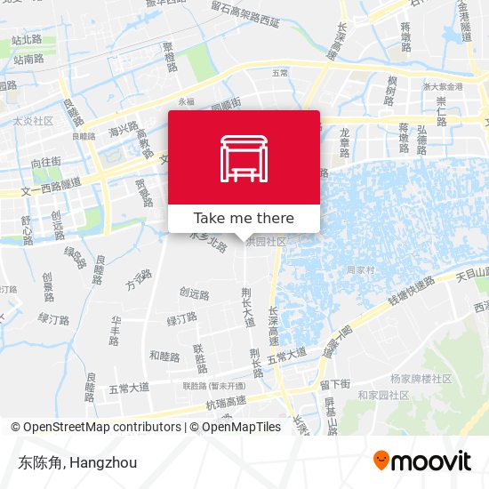 东陈角 map
