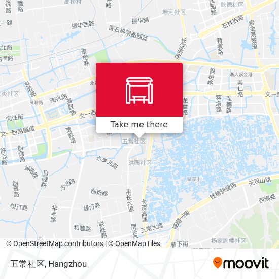 五常社区 map