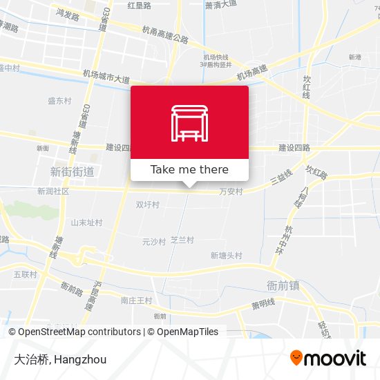 大治桥 map