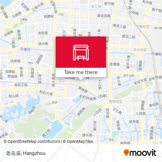 老岳庙 map