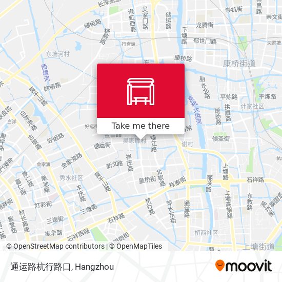 通运路杭行路口 map