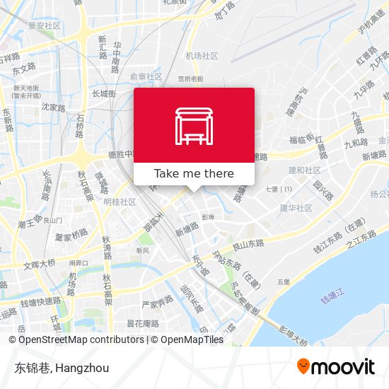 东锦巷 map