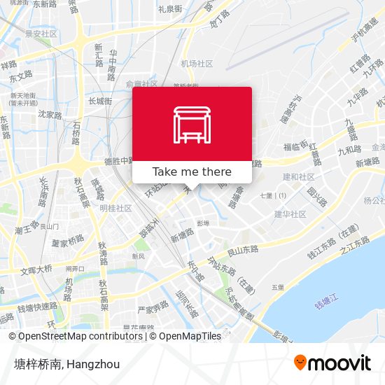塘梓桥南 map