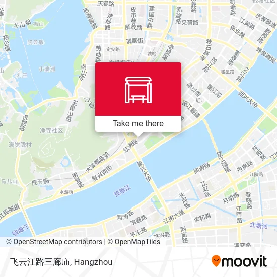 飞云江路三廊庙 map