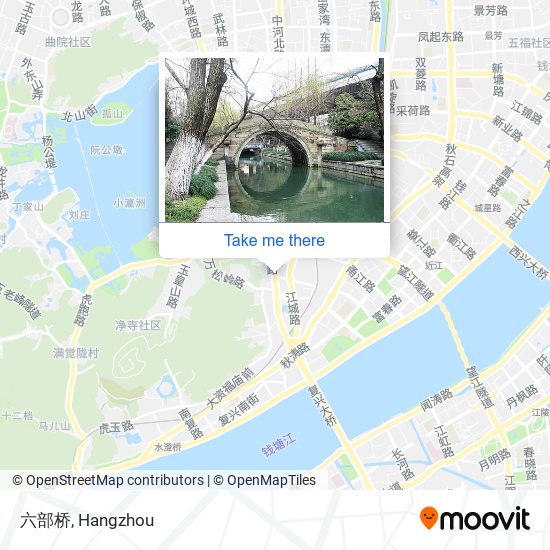 六部桥 map