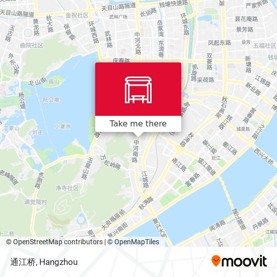 通江桥 map