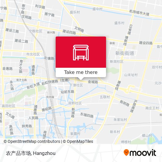 农产品市场 map