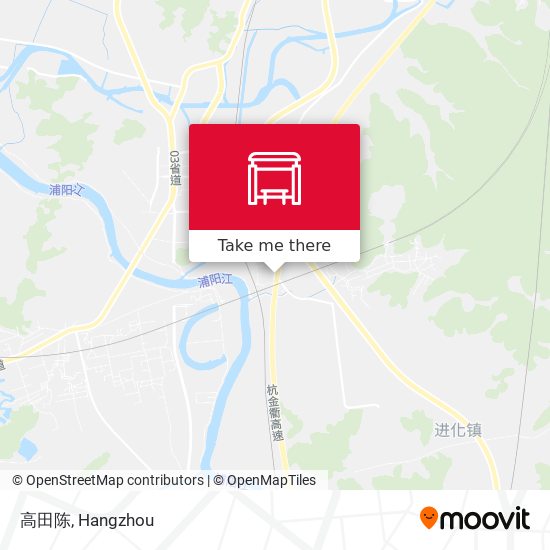 高田陈 map