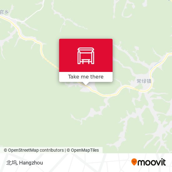 北坞 map