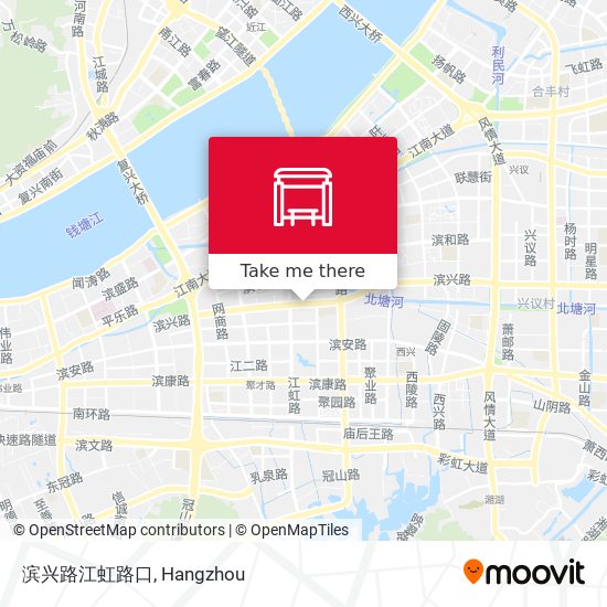 滨兴路江虹路口 map