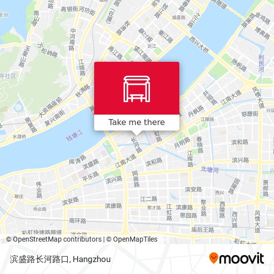 滨盛路长河路口 map