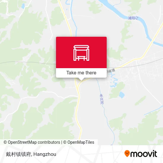 戴村镇镇府 map