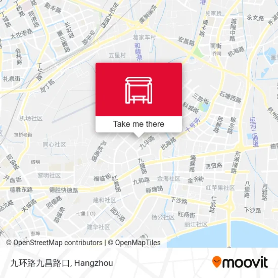 九环路九昌路口 map