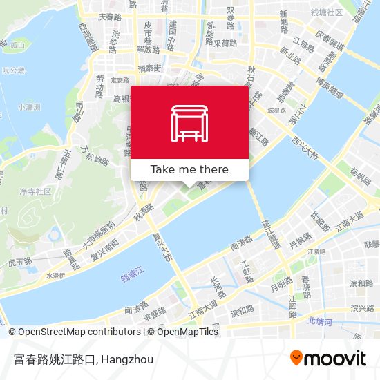 富春路姚江路口 map