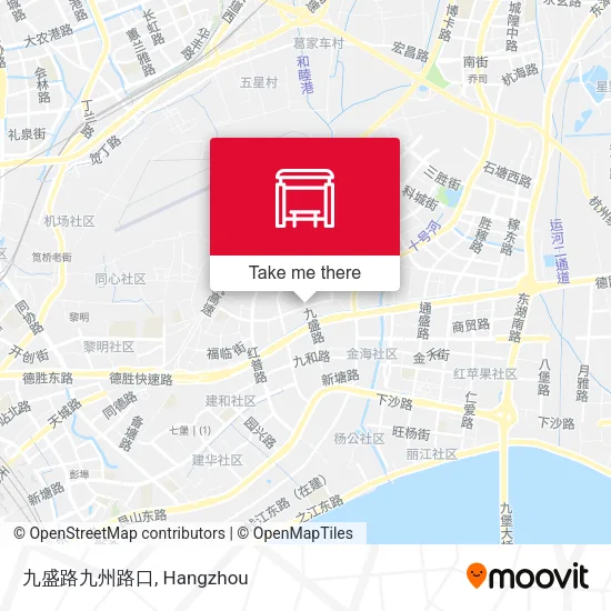 九盛路九州路口 map