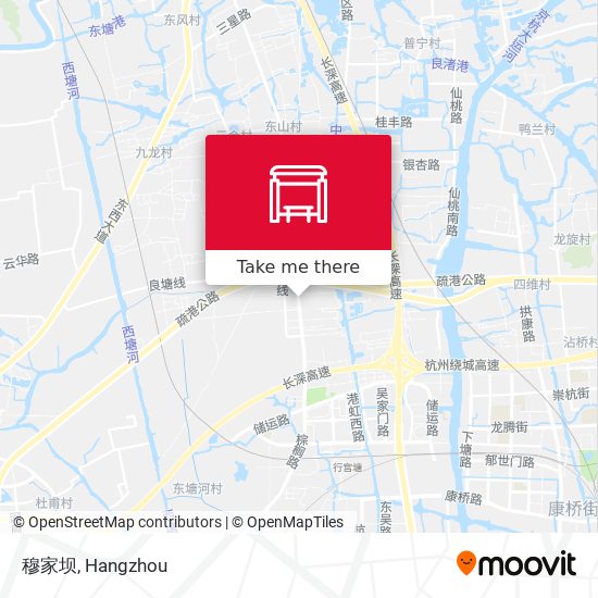 穆家坝 map