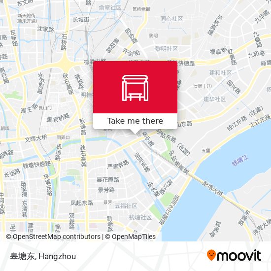 皋塘东 map