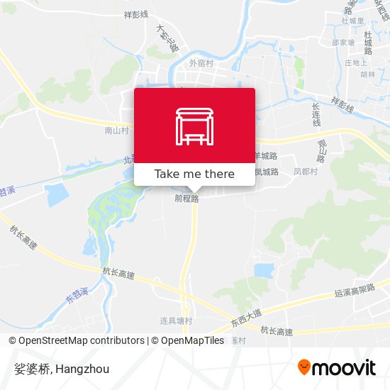 娑婆桥 map