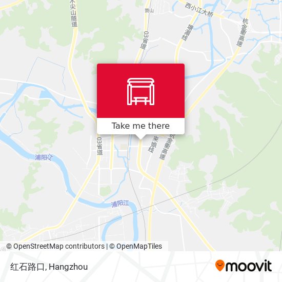 红石路口 map