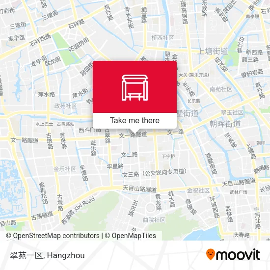 翠苑一区 map