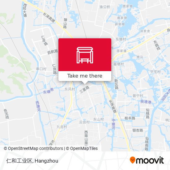 仁和工业区 map