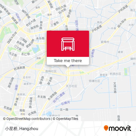 小星桥 map