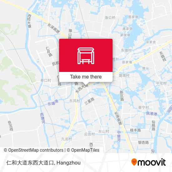 仁和大道东西大道口 map