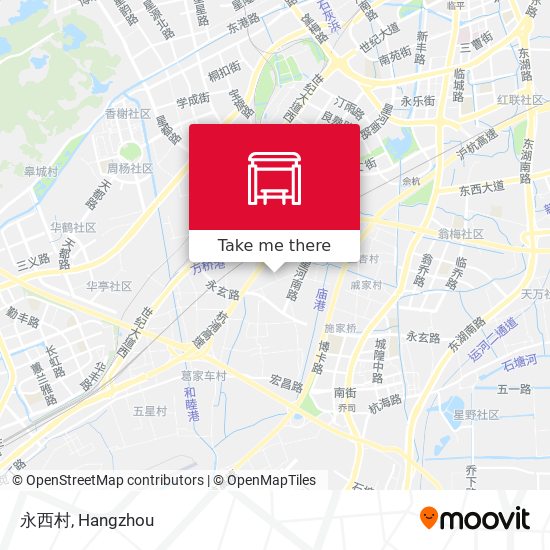 永西村 map