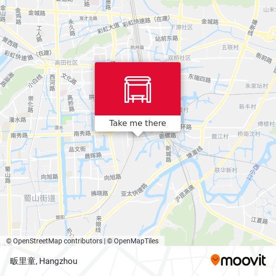 畈里童 map