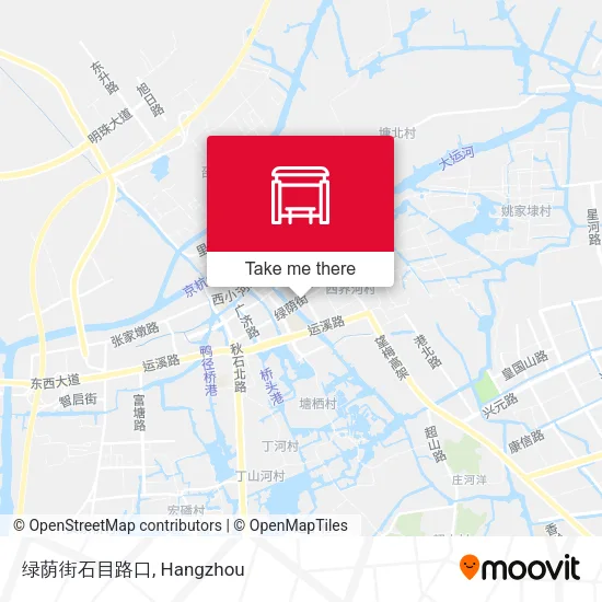 绿荫街石目路口 map