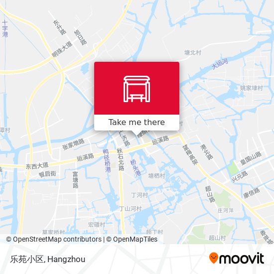 乐苑小区 map