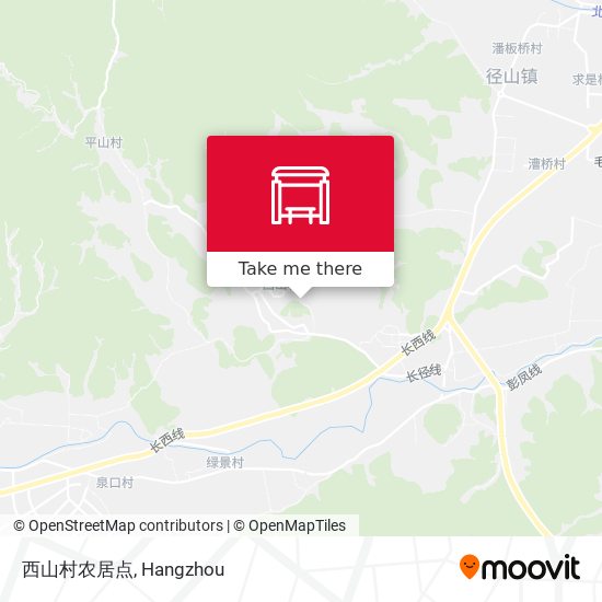 西山村农居点 map