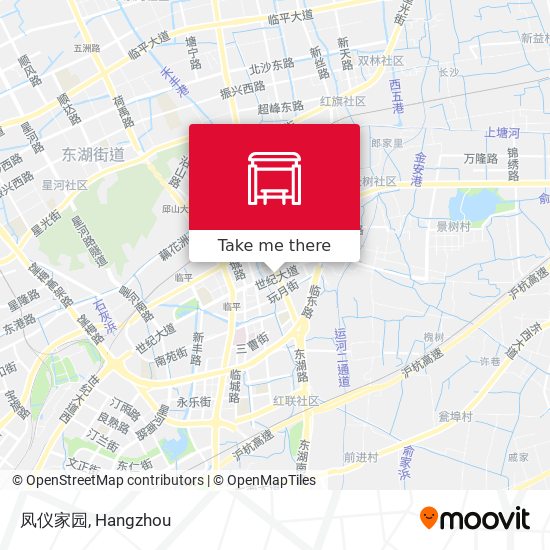 凤仪家园 map