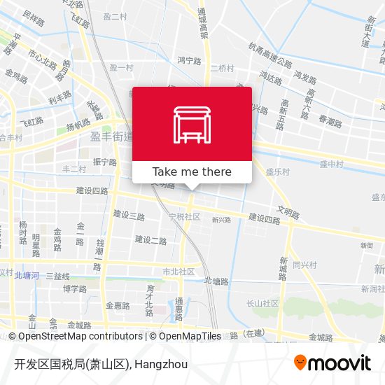 开发区国税局(萧山区) map
