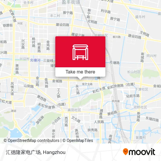 汇德隆家电广场 map