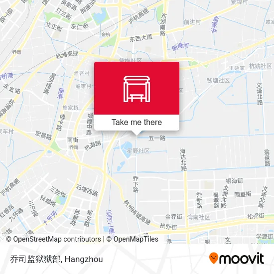 乔司监狱狱部 map