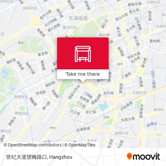 世纪大道望梅路口 map