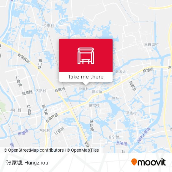 张家塘 map
