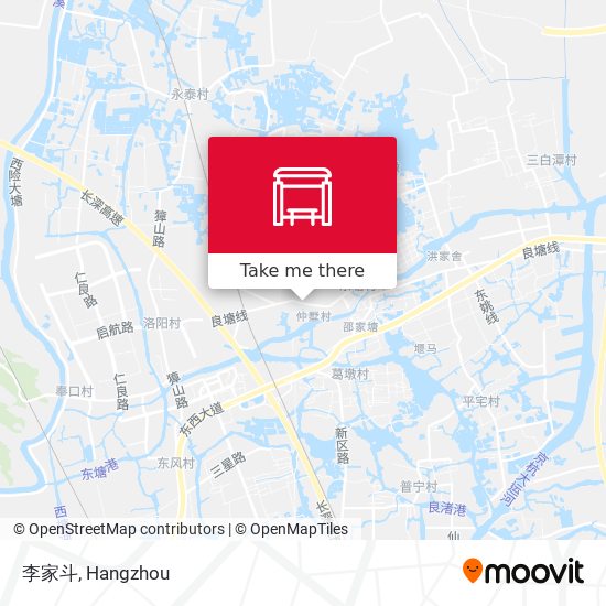 李家斗 map