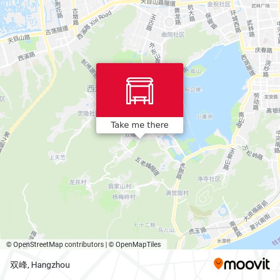 双峰 map