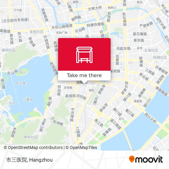 市三医院 map