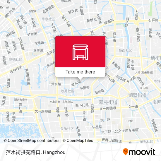 萍水街拱苑路口 map