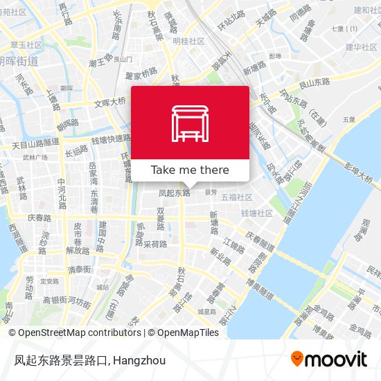 凤起东路景昙路口 map