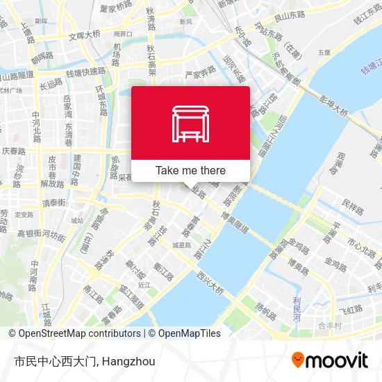 市民中心西大门 map