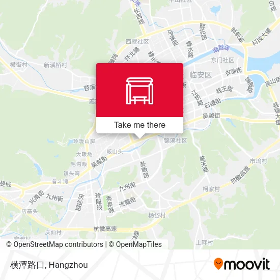 横潭路口 map