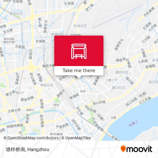 塘梓桥南 map